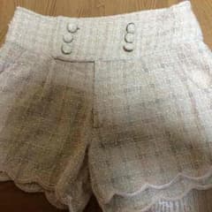 お値下げ♪ INGNI  ピンク系 ラメ入り♡キュロットスカートのサムネイル