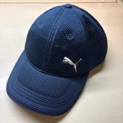PUMA メッシュキャップ　ネイビーのサムネイル