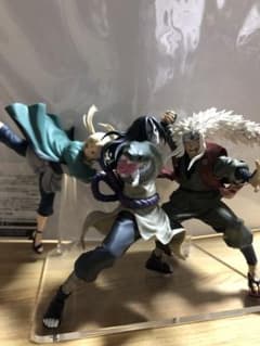 NARUTO 自来也 綱手 大蛇丸フィギュア