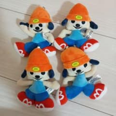 パラッパ ラウンドワン限定 ぬいぐるみ 4体セット - メルカリ