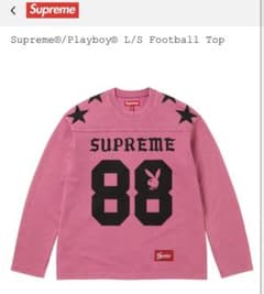 Supreme Playboy L/S Football Top - メルカリ