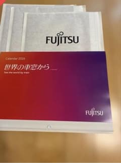 Fujitsu Calendar 2026 壁掛けカレンダーのサムネイル
