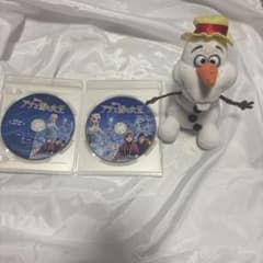 アナと雪の女王 MovieNEX ブルーレイ DVD オラフぬいぐるみセットのサムネイル