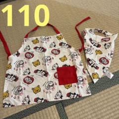 디즈니 캐릭터 앞치마 삼각건 세트 110