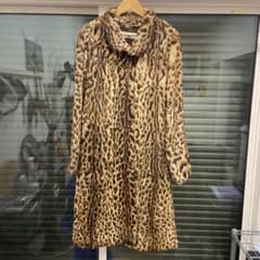 Altima リアルファー レオパードキャット 豹柄 コート 毛皮 - メルカリ