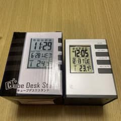 【未使用】キューブデスクスタンド　デジタル多機能（ペン立て）のサムネイル