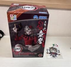 童磨 ちょこのせプレミアムフィギュア ステッカー 未開封のサムネイル