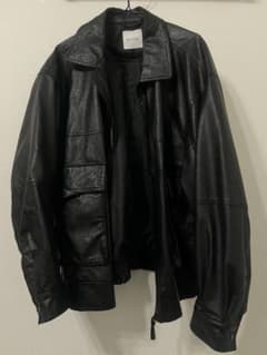 FREAK'S STORE ブラック レザージャケットのサムネイル