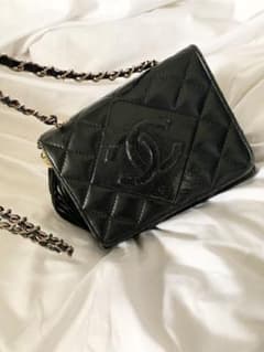 CHANEL マトラッセ チェーンショルダーバッグ フリンジ 中古