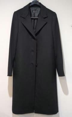 LORITTI カシミア100パーセント ブラック ロングコート M - メルカリ