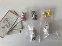 ヒグチユウコ　フィギュア　5体セットのサムネイル