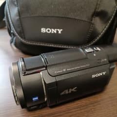 4K FDR-AX55　SONY　 レンズプロテクターと他アクセサリー付き SONY 4K FDR-AX55 レンズプロテクターと他アクセサリー付き - メルカリ