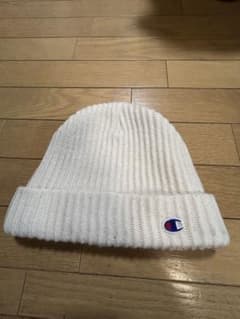 Champion ホワイトニット帽のサムネイル