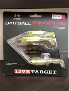 ライブターゲット ベイトボールスピナーリグ  Lのサムネイル