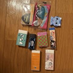 消しゴム まとめ売り 9点セットのサムネイル