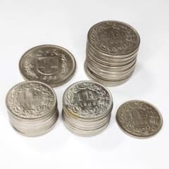 スイス 46フラン コイン まとめ コレクション 硬貨 外貨 古銭 Franc