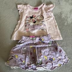 ミニーTシャツ短パンセットのサムネイル