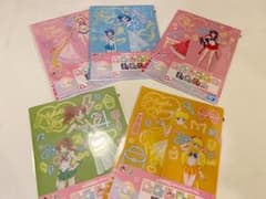一番くじ セーラームーン G賞 クリアファイルセット 5種セットのサムネイル