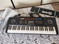RockJam RJ761-SK 61鍵ペダル・スタンド・譜面台・ヘッドホン付きのサムネイル