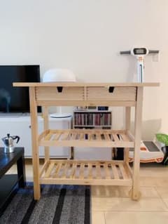 IKEA FORHOJAフォルホイアキッチンカウンターワゴン FÖRHÖJA フォルホイア キッチンワゴン, バーチ - IKEA