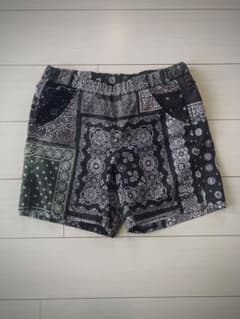 ranor バンダナ　ショートパンツ　BANDANA MIDDLE SHORTS PB-BANDANA MIDDLE SHORTS | ALL BOTTOMS | ranor