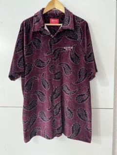 Supreme Velour Burgundy Paisley 19AWのサムネイル