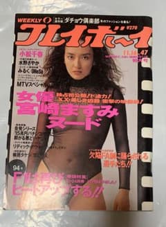 週刊プレイボーイ 1993年11月16日号 宮崎ますみのサムネイル