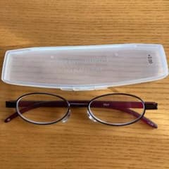 期間限定値下！P1055 薄型老眼鏡　ライブラリーコンパクト眼鏡 ＋2.0のサムネイル