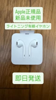Apple ライトニング有線イヤホン 新品未使用のサムネイル