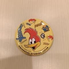 USJ ウッディー・ウッドペッカー 缶バッジ - メルカリ