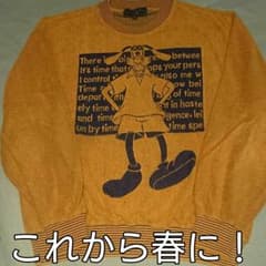 春物！ パイル地 トレーナー. サイズＬのサムネイル