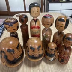 こけし　まとめ売りのサムネイル