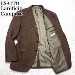 3L【大きい】ESATTO イタリア生地 テーラードジャケット ウールツイード調 3L【大きい】ESATTO イタリア生地 テーラードジャケット ウール