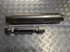 チタンマフラー 60.5 VMAX 暖気サイレンサー付き 爆音 メーカー不明 チタンマフラー 60.5 VMAX 暖気サイレンサー付き 爆音 メーカー不明