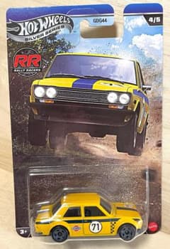 HW テーマオートモーティブ ラリーレーサーズ '71 ダットサン 510