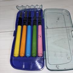 彫刻刀 5本セット ケース付き　新学舎のサムネイル