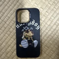 iPhone16 프로용 케이스 블랙 나스티 도그