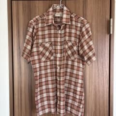ヴィンテージ半袖チェックシャツのサムネイル