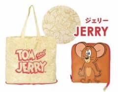 トムとジェリー 折りたたみコンパクトエコバッグ(ジェリー)のサムネイル