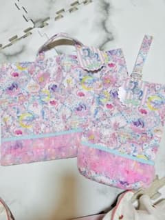 《タグ付き新品★》ECONECO おけいこバッグ&シューズバッグのサムネイル