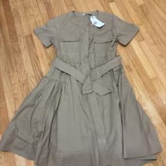 thpry+color シャツワンピース ベージュ Fのサムネイル