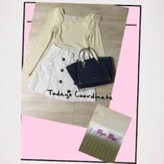 ♡Bye Bye♡ リボン トップス 美品のサムネイル