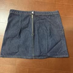H&M デニムミニスカート　タイト　 インディゴブルーのサムネイル