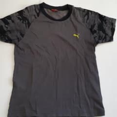 PUMA プーマ 　グレーTシャツ　140cmのサムネイル