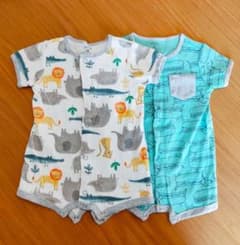 carter'sロンパース夏　2枚セットのサムネイル