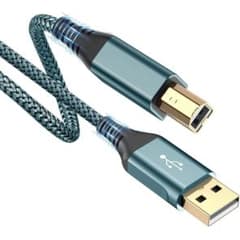 新品　プリンター ケーブル5M USB2.0規格 ケーブル480Mbps高速転送