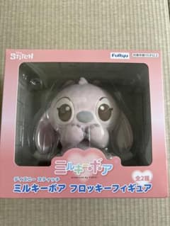 新品♡Disney Stitch ミルキーボア フロッキーフィギュア