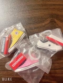 CONVERSE ミニチュアフィギュア キーホルダー 3種セットのサムネイル