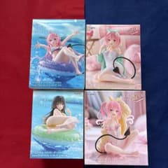 ToLOVEる ダークネス 古手川唯 ララ モモ ナナ フィギュア 4個セット 