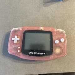 ゲームボーイアドバンス クリアピンク 本体のサムネイル